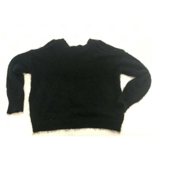 Ultra Flirt Juniors SZ Medium Black Sweater BL45 - Picture 2 of 4